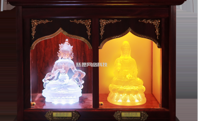 寺院萬佛墻的位置選擇有講究，那么家用佛龕是否也有不為人知的擺放小細節(jié)